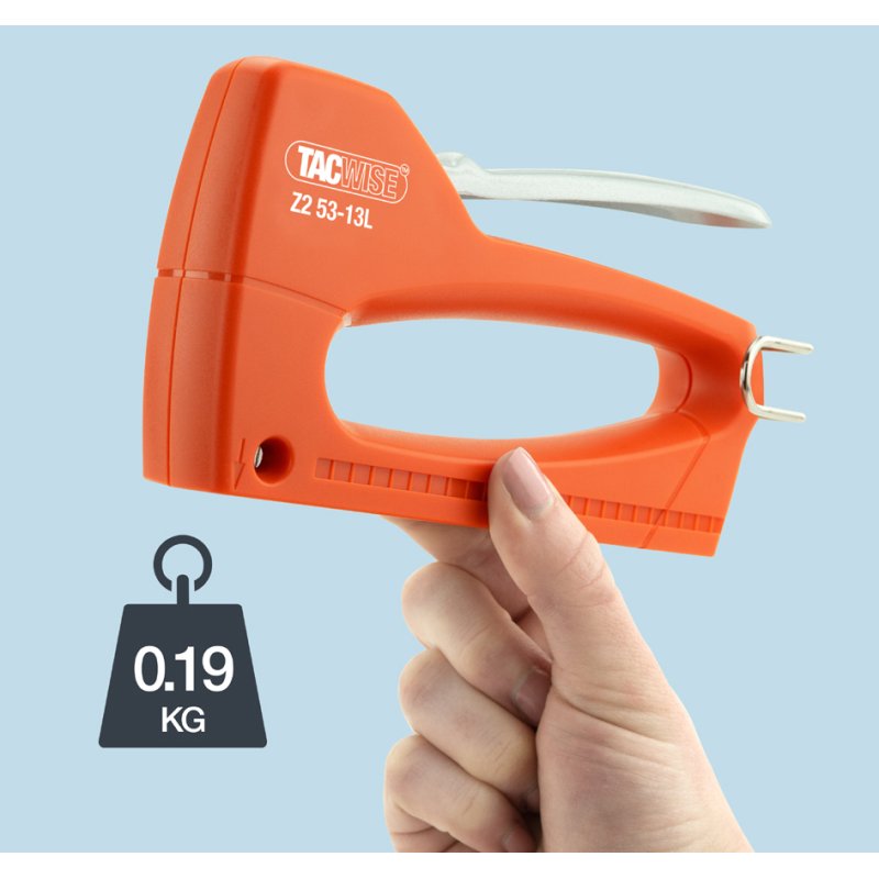 TACWISE agrafeuse manuelle Z2 53-13L, plastique, orange/argent